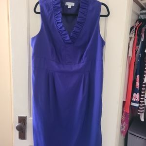 Purple dress with next detail